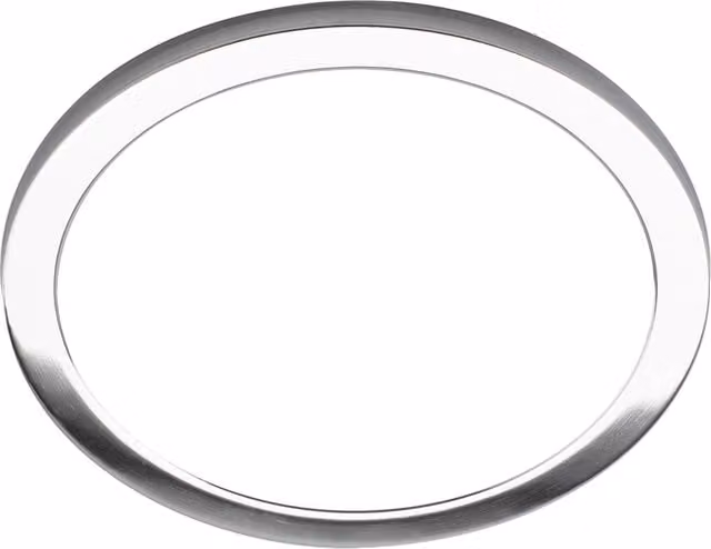 Litecraft Darly 24W LED Round Flush Ceiling or Wall Light in Chrome