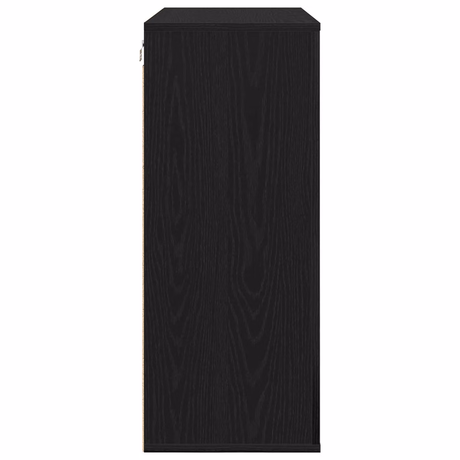 Berkfield Home Black Oak Wall Cabinet, W/D/H: 80 x 33 x 80 cm – 4