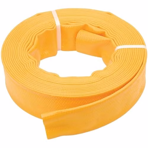 Draper 73171 Layflat Hose, 10m x 38mm, Black, Orange and Yellow
