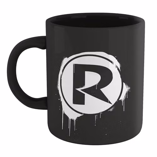 Zavvi Batman Robin Graffiti Ceramic Mug in Black and Multicolour