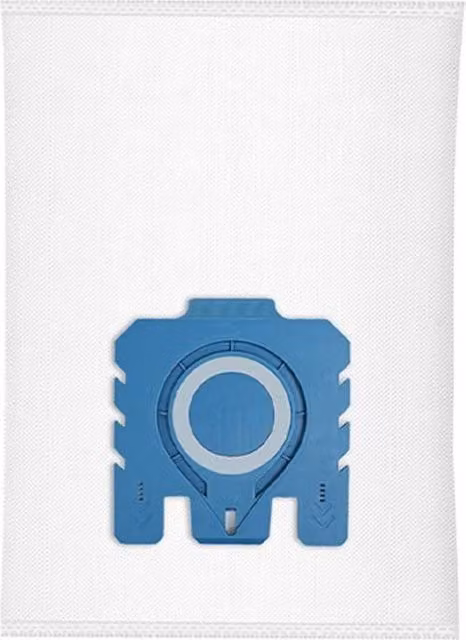 KDMD 12 Pack 3D Air Clean Dust Bags GN for Miele Canister Vacuum, White