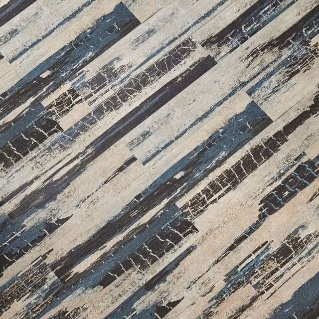 Novecrafto Self Adhesive Wood Look Vinyl Floor Planks, 36 Pack, Grey, W/D/H: 91.4 x 15.2 x 15.2 cm