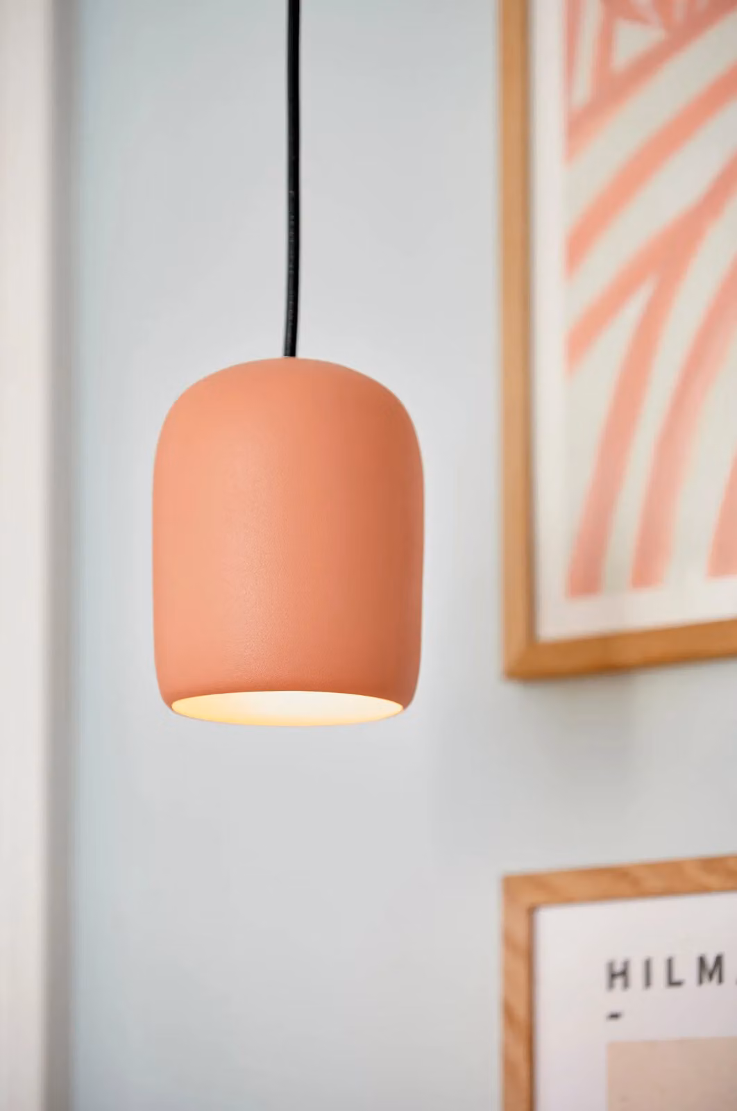 Nordlux Notti Metal Pendant Light, Red, E27, Diameter: 10 cm – 2