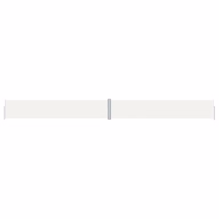 Berkfield Home Retractable Side Awning in Beige, W: 117 cm, L: 1200 cm