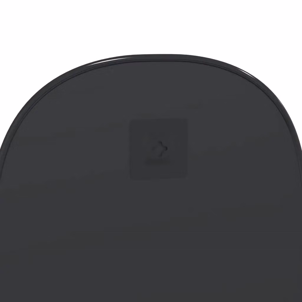 Berkfield Home Minimalist Rectangular Wall Mirror in Black, W: 50 cm, H: 35 cm – 3