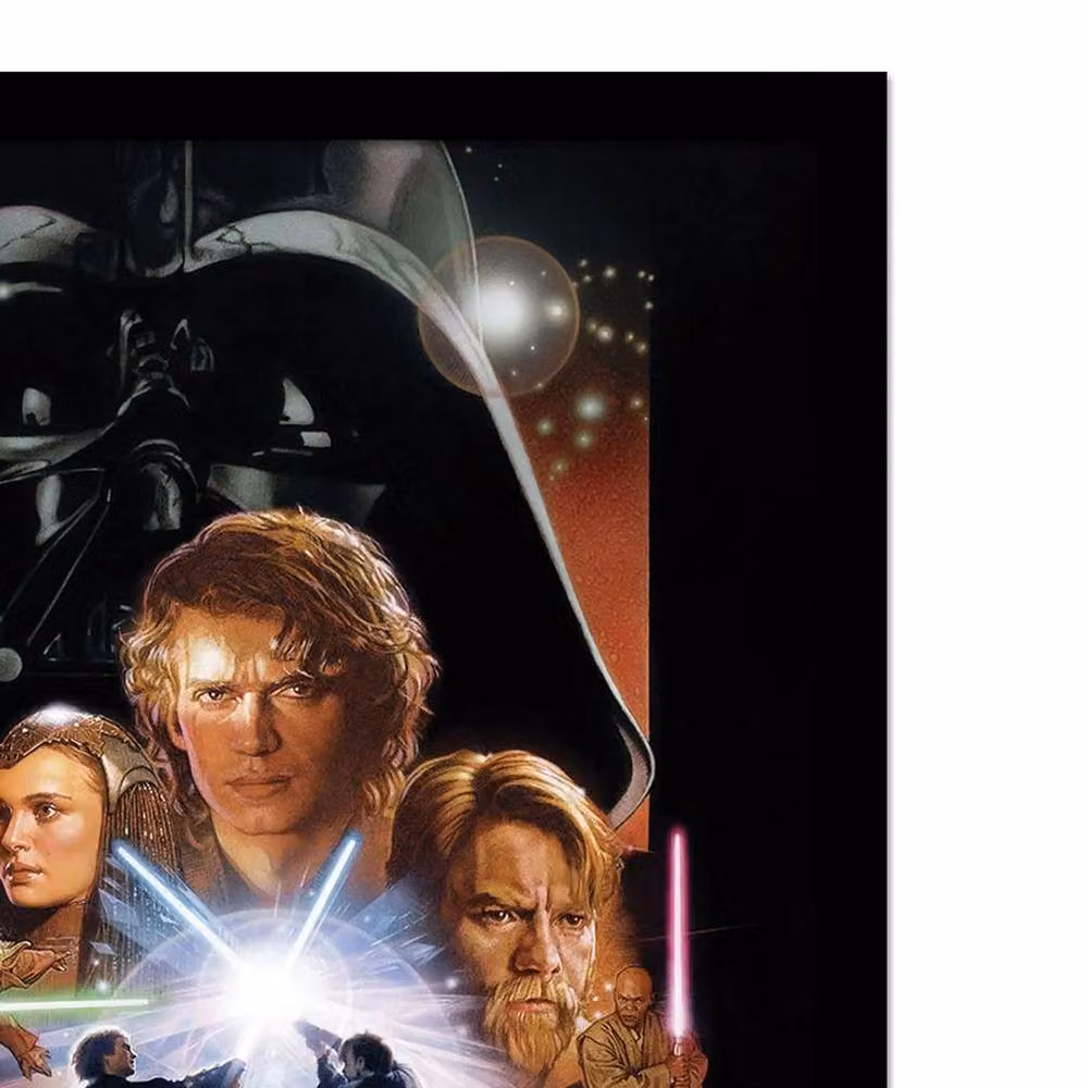 Star Wars Multicolour Framed Paper Poster – 2