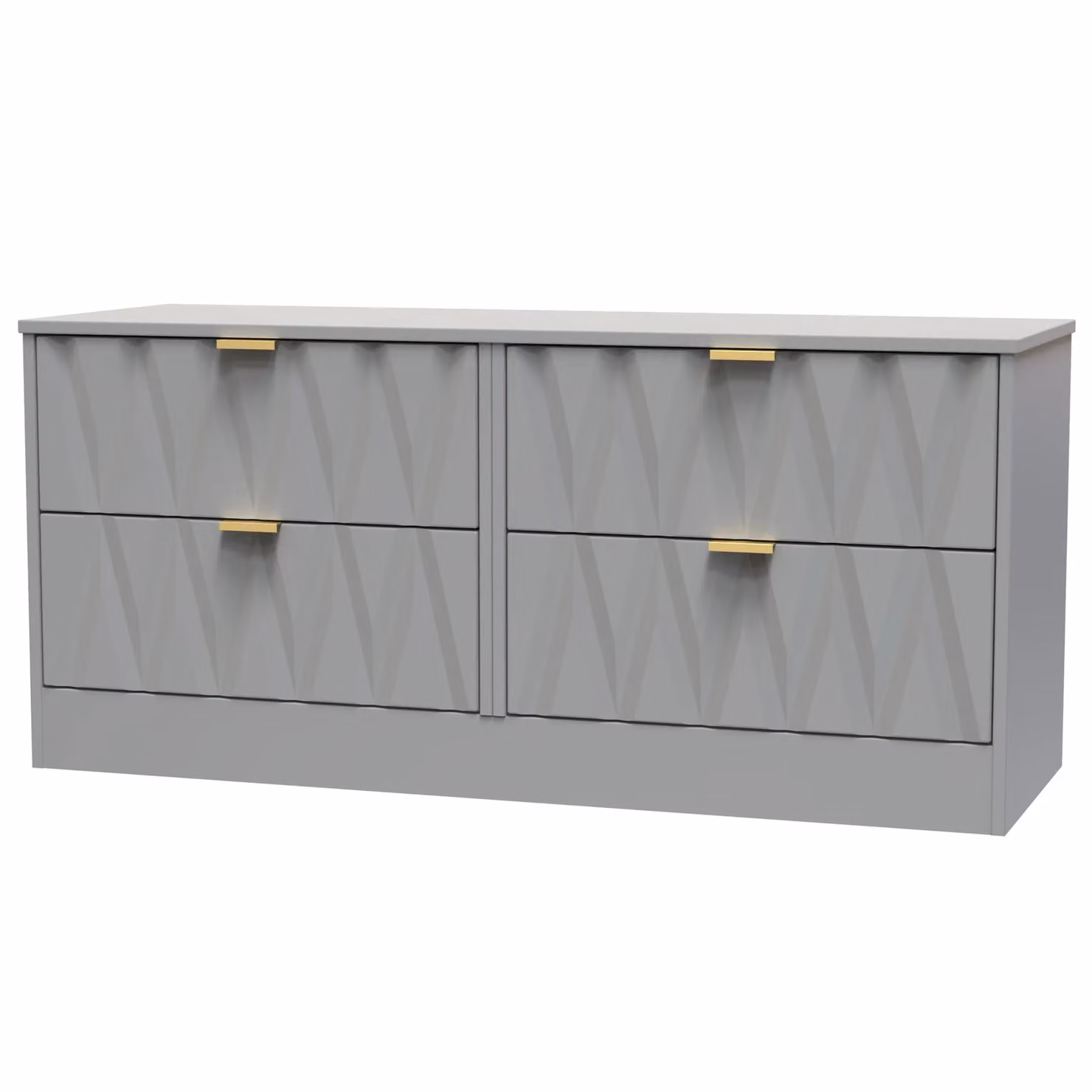Ready Assembled 2 U Washington 4 Drawer Bed Box in Grey, Small – 2