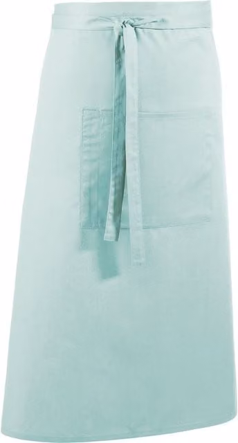Premier Colours Long Continental Style Bar Apron in Turquoise