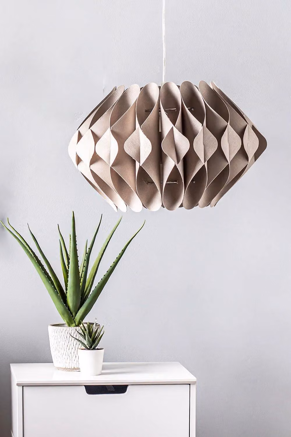 BHS Lighting Landon Easy Fit Round Light Shade in Beige – 2