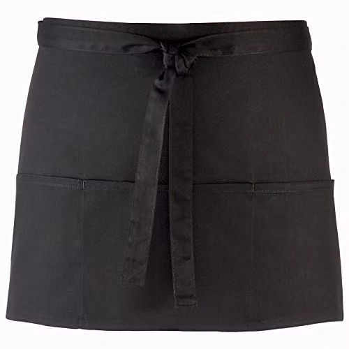 Premier Women's 3 Pocket Workwear Apron in Grey – 2
