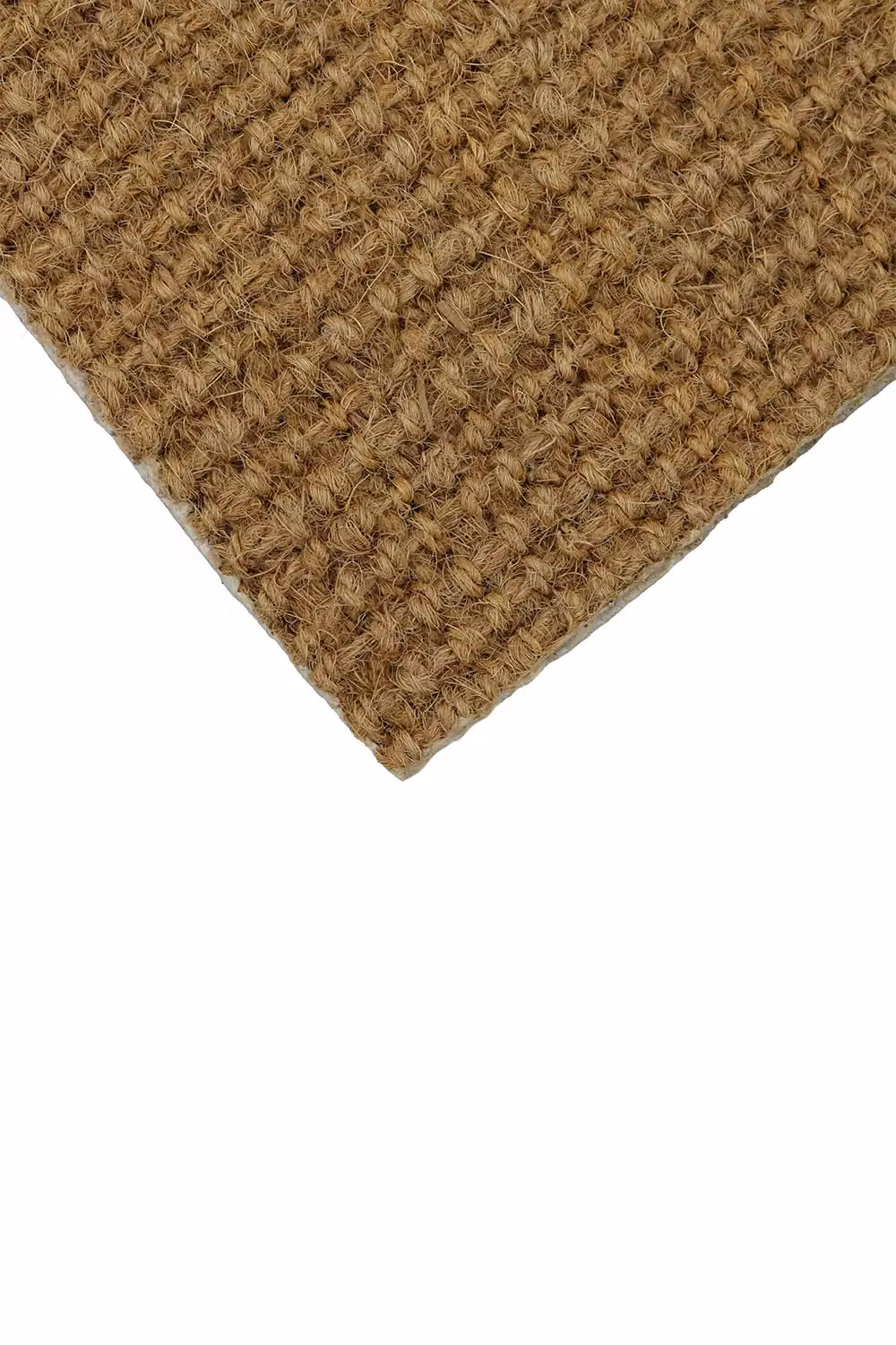 JVL Tallis Boucle Coir Door Mat in Natural Brown, W: 40 cm, D: 60 cm – 3