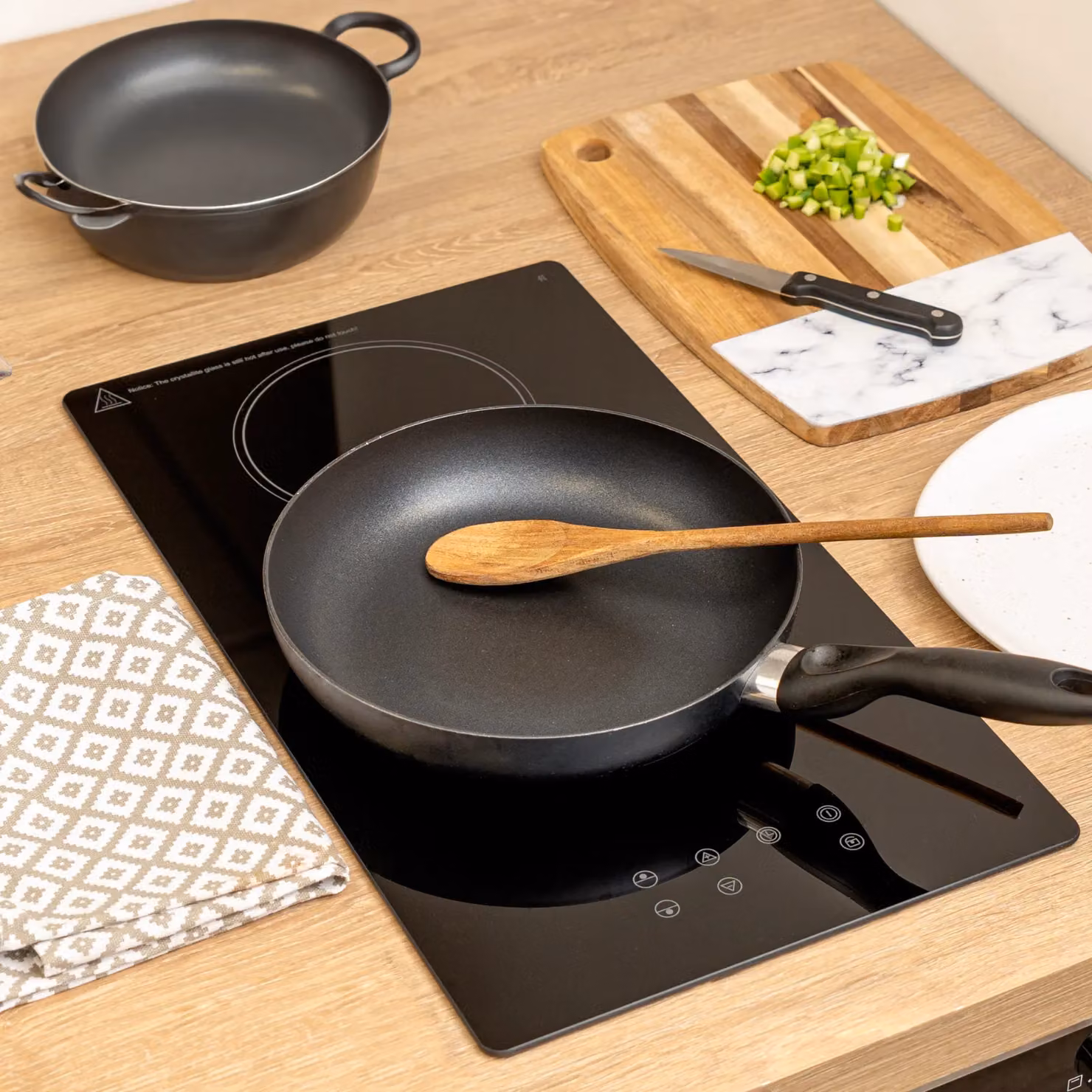 SIA CERH315BL Black 30cm Domino Electric Ceramic Hob – 2