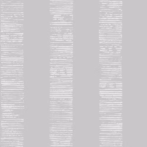 Graham & Brown Boutique Silver Mara Stripe Abstract Modern Wallpaper