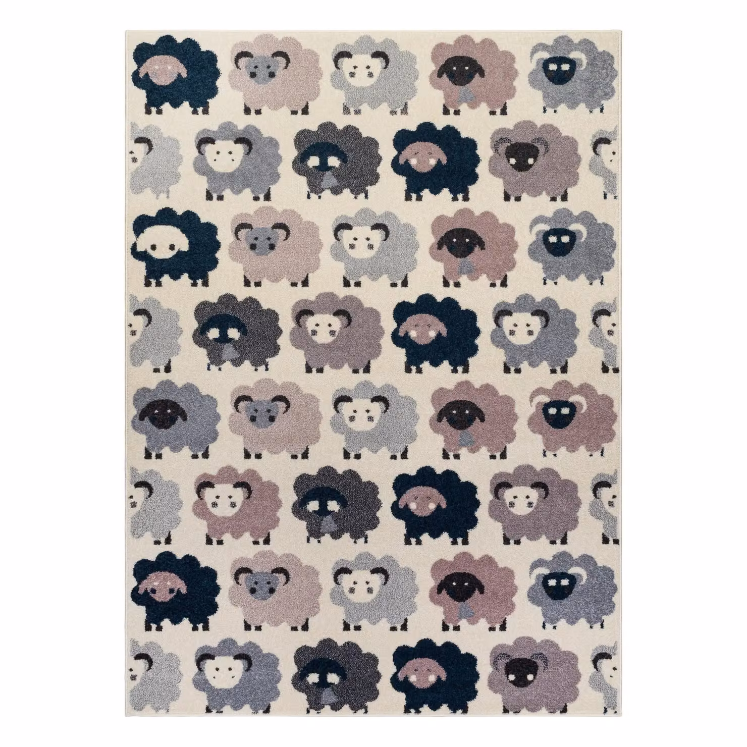 RugsX Heos Animal Rug in Yellow and Multicolour, W: 160 cm x D: 220 cm – 2
