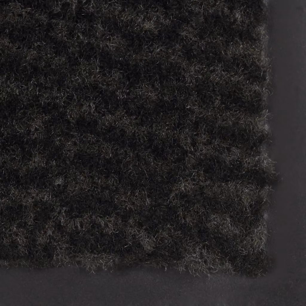 Berkfield Home Rectangular Tufted Dust Control Mat, Black, W: 60 cm, D: 40 cm – 2