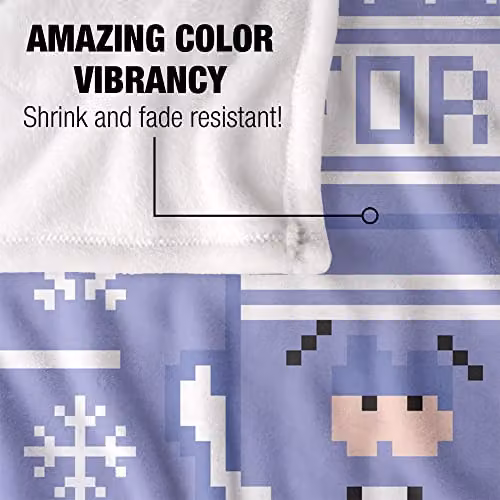 LOGOVISION South Park Towelie Christmas Sweater Super Soft Microfibre Fleece Throw Blanket, W: 152 cm, D: 127 cm, Multicolour – 2