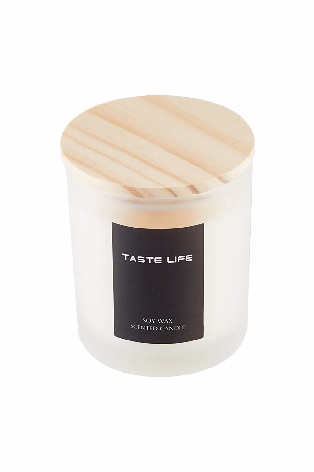 SHEONLY Sweet Mountain Spring Soy Wax Scented Candle in White Frosted Glass Jar – 2