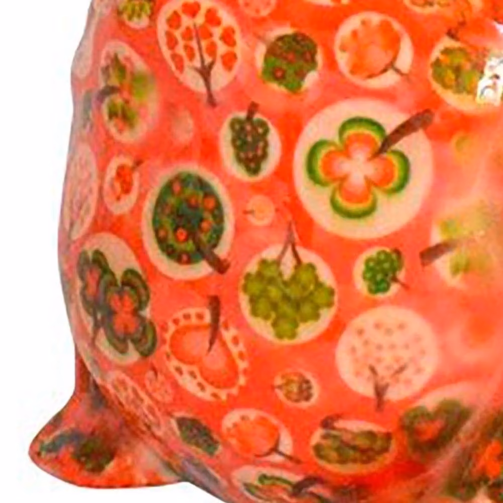 Pomme Pidou Freddy Ceramic Frog Kitchen Utensil Holder with Wood Utensils in Orange and Multicolour – 2