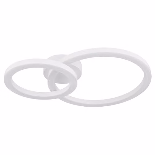 Netlighting Adda LED Ring Ceiling Light White with Warm White 3000K – 1