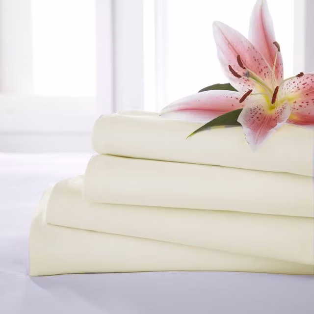 Charlotte Thomas Percale Oxford Pillowcase in Beige, Width: 59 cm