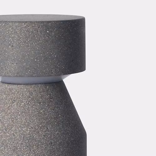 Netlighting LEDS C4 Row Outdoor LED Bollard in Grey Concrete, Height: 100 cm, 2585 lm, 3000K, IP65 – 2
