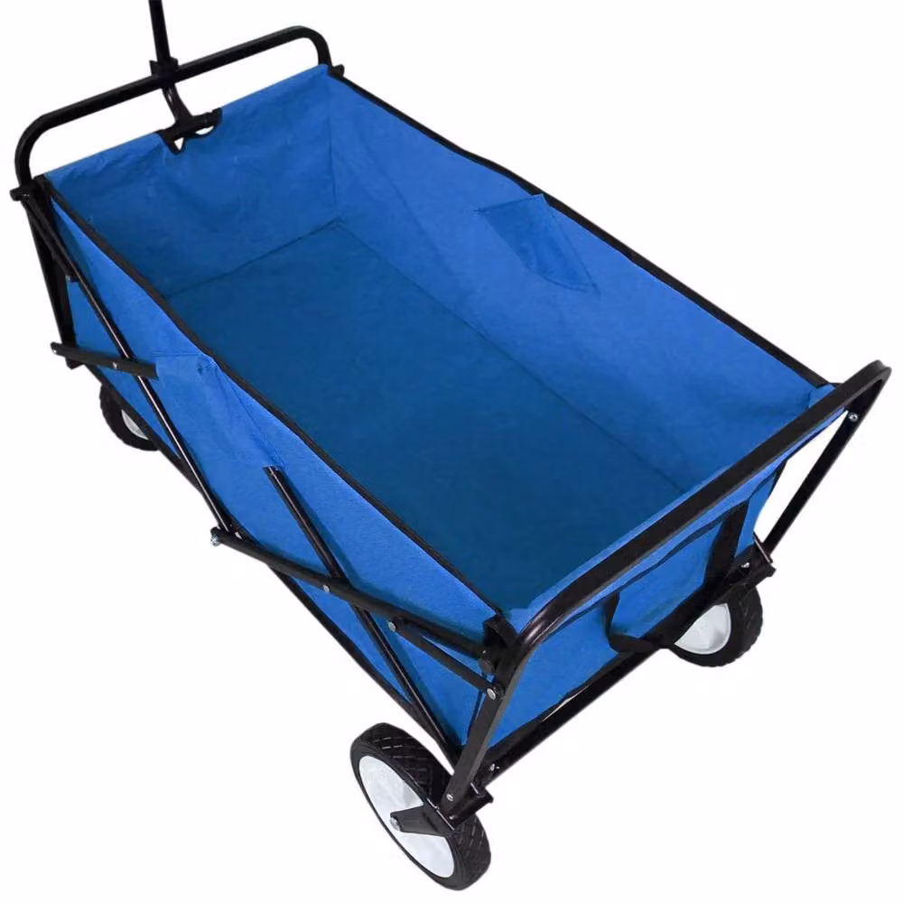 Monstershop Foldable Garden Cart in Blue – 5