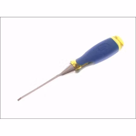 Irwin Marples M750 Splitproof Soft Touch Wood Chisel, 1/8in, Blue