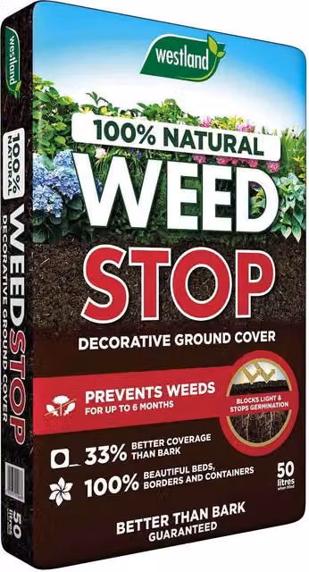 Westland Weed Stop Brown Decorative Bark Mulch Ground Cover
