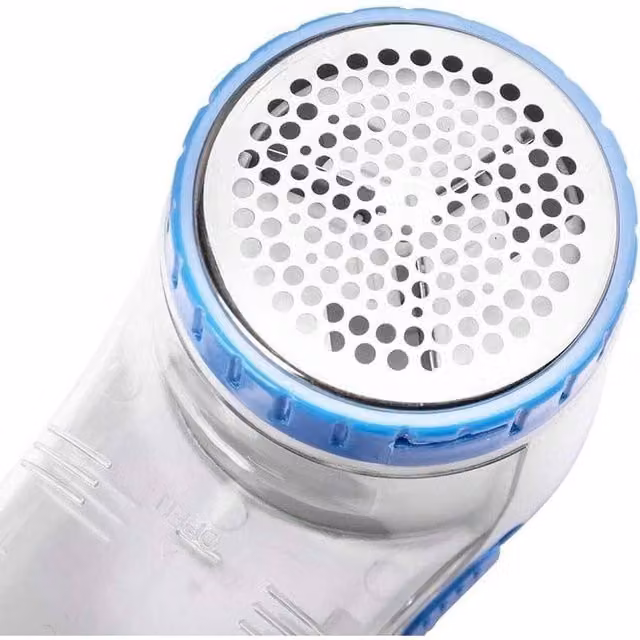 NESTLUNE Rechargeable Electric Lint Remover and Fabric Fluff Shaver in Blue