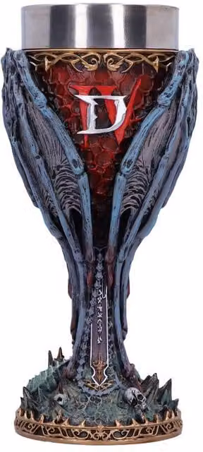 Nemesis Now Diablo IV Lilith Goblet Mug in Black and Multicolour, Height: 19.5 cm