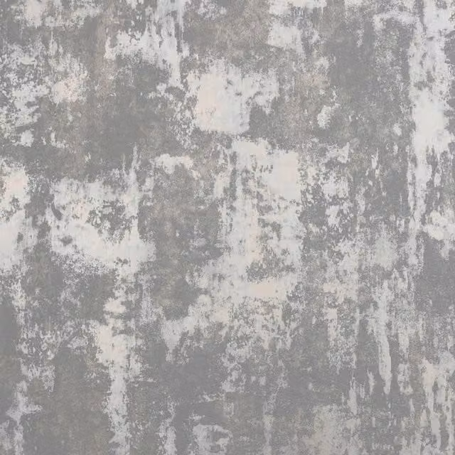 Arthouse Abstract Industrial Matt Textured Wallpaper Roll in Blue, Silver, Beige and Grey