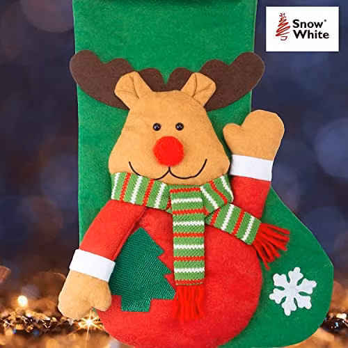 PMS VFM Rudolf Design Christmas Stockings, Multicolour, 54 cm – 2