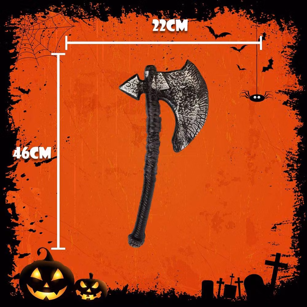 VFM e-Store Halloween Hatchet Prop Decoration for Adults, Grey Plastic – 2