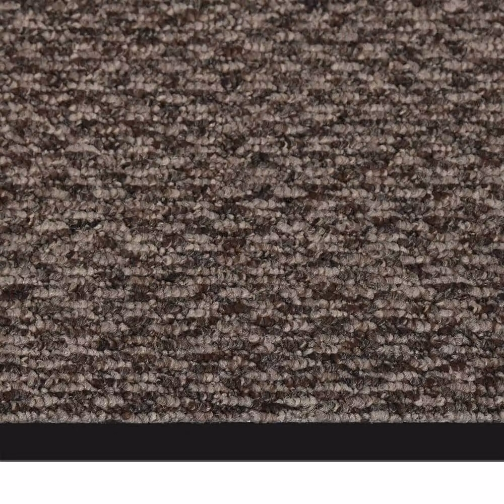 Berkfield Home Traffic Non-Slip Doormat in Beige and Brown, W: 60 cm, D: 40 cm, H: 0.65 cm – 3