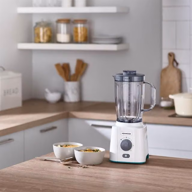 Kenwood Blend-X Fresh Blender in White with Stainless Steel and Plastic Components and Pulse Function