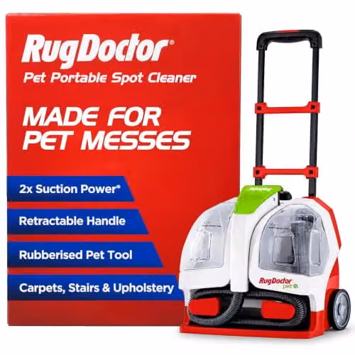 Rug Doctor Pet Portable Spot Carpet Cleaner in Red – 1