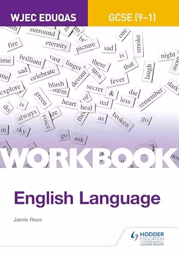 Hodder Education WJEC Eduqas GCSE (9-1) English Language Workbook, Multicolour
