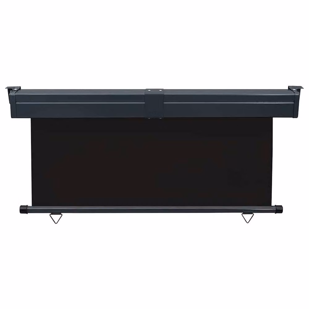 Berkfield Home Stylish Balcony Side Awning in Black, W/H: 160 x 250 cm – 2
