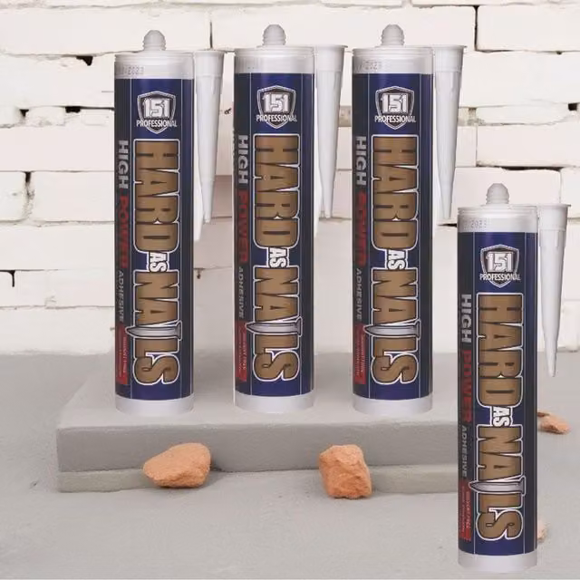 Hard as Nails High Power Strong Adhesive Solvent Free White 310 g