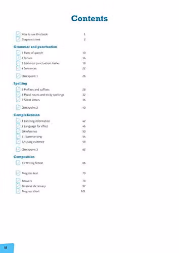 Pearson REVISE 11+ English Practice Book 1 for 2027 and 2028 exams, Ages 8-10+ Years – 2