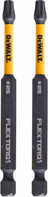 DeWalt Extreme DT70569T-QZ Impact Screwdriver Bit Set, 2 Pack, Black Steel – 1