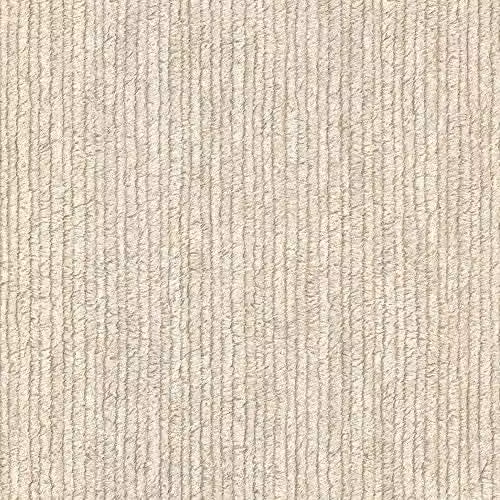 CROWN Bergamo Leather Texture Vinyl Wallpaper in Light Gold and Beige
