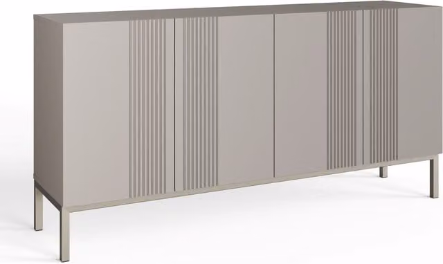 Frank Olsen Iona Large Sideboard in Grey with Integrated Lighting