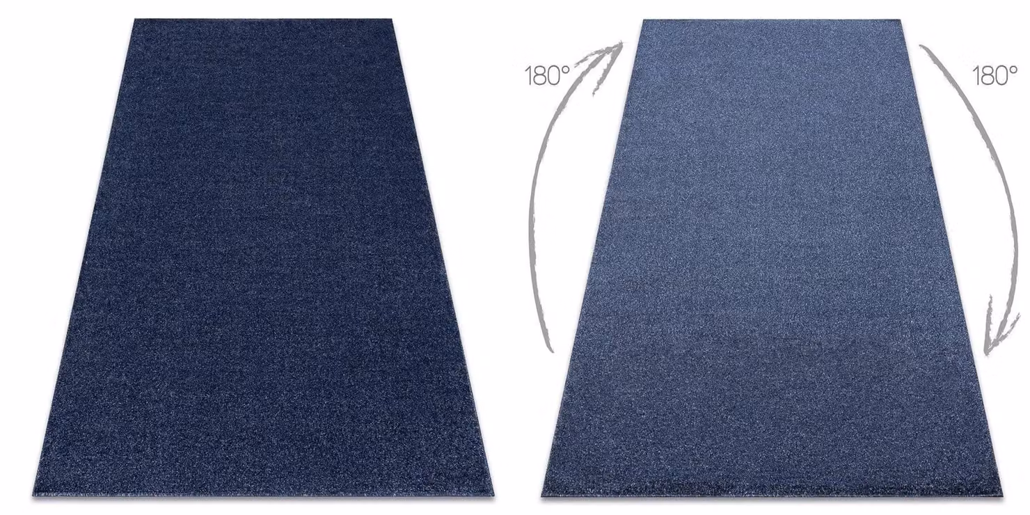 RugsX Softy Blue Rectangular Modern Rug, W: 280 cm, D: 370 cm – 2