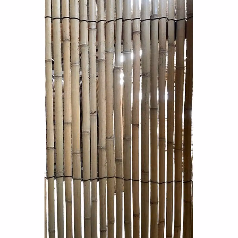 Bamboo Supplies Ltd Brown Bamboo Roll Screen for Garden Fencing, W: 0.5 m, H: 2 m, L: 3 m – 4