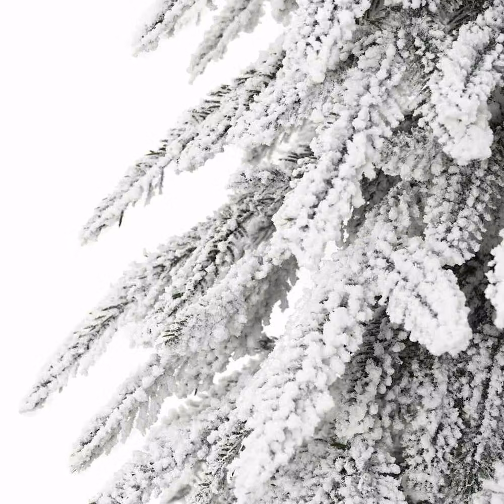 Berkfield Home White Christmas Tree with 150 LEDs, Height: 120 cm – 3
