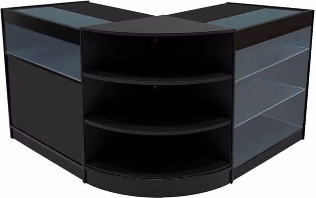 Monstershop Demeter LED Shop Counter Set K900, B900 & LM60 in Black – 1
