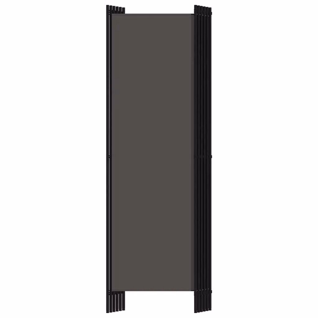 Berkfield Home 6-Panel Metal Room Divider in Anthracite and Black, W/H: 300 x 180 cm – 4