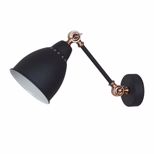 Netlighting Industrial and Retro Dome Wall Lamp in Grey with E27 Socket – 2