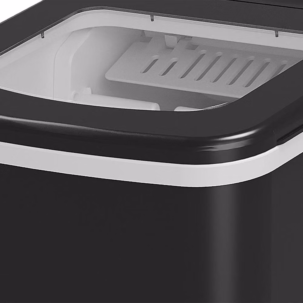 STILVORA Countertop Ice Maker with Digital Display and Self-Cleaning Function, Black, 12 kg – 9